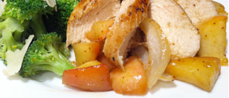 apple chicken picture