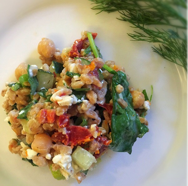 Greek Farro with Tzatziki&nbsp;Ranch