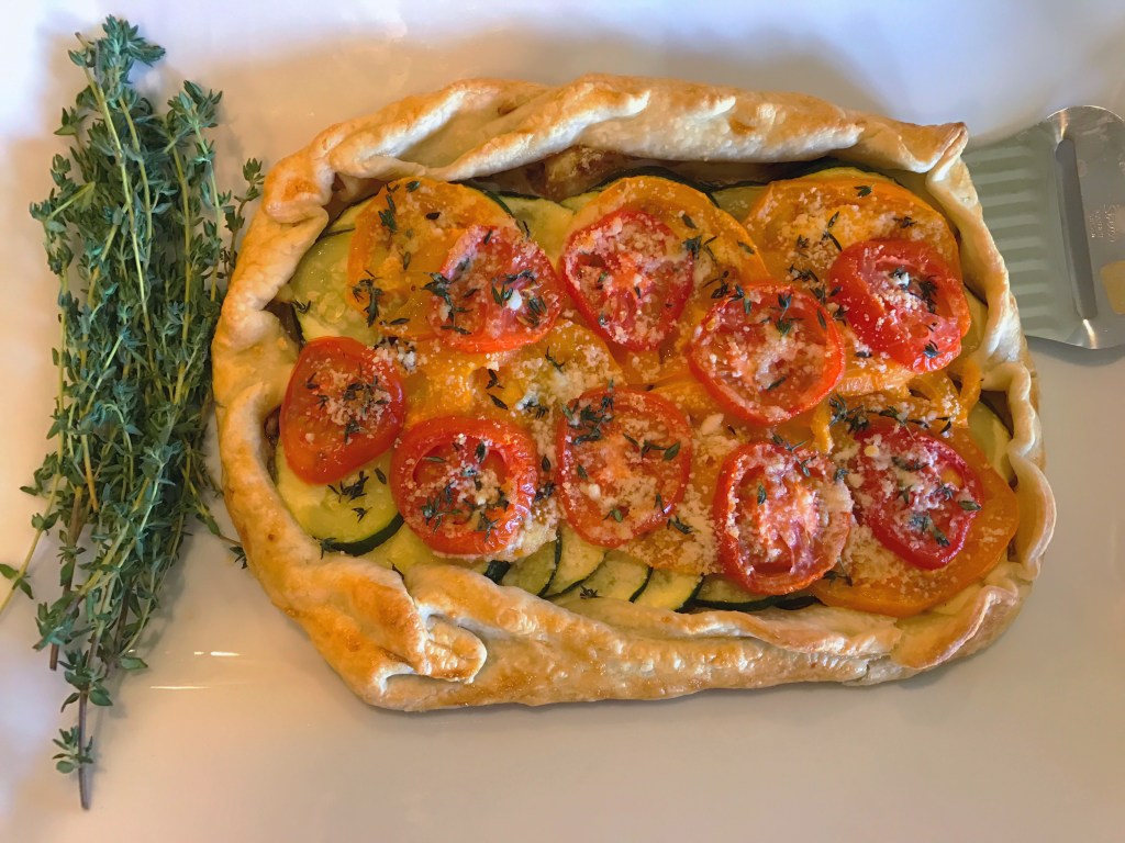 Heirloom Tomato Zucchini&nbsp;Crostata