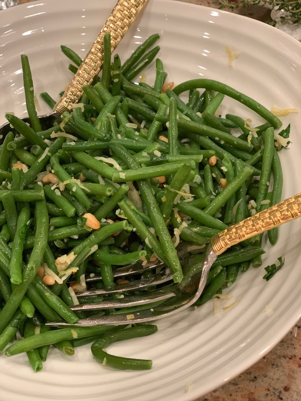 Green Bean Gremolata