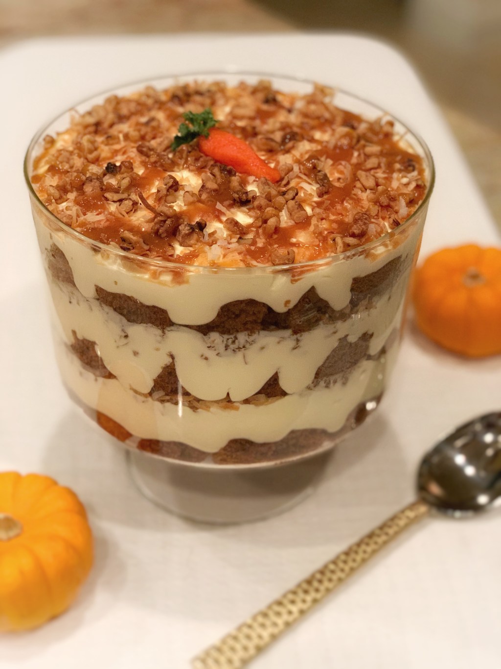 Caramel Carrot Cake&nbsp;Trifle