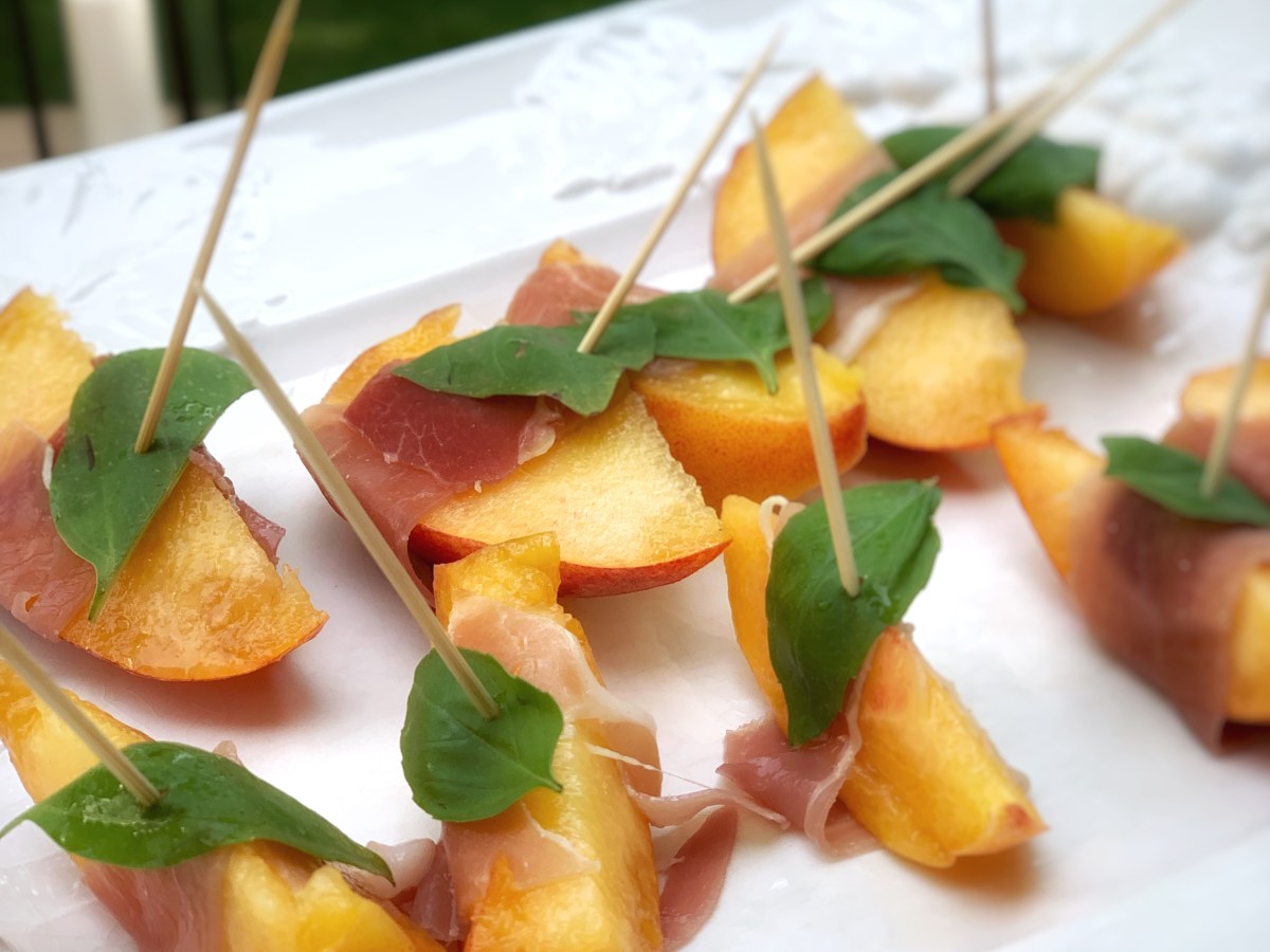 Peaches & Prosciutto