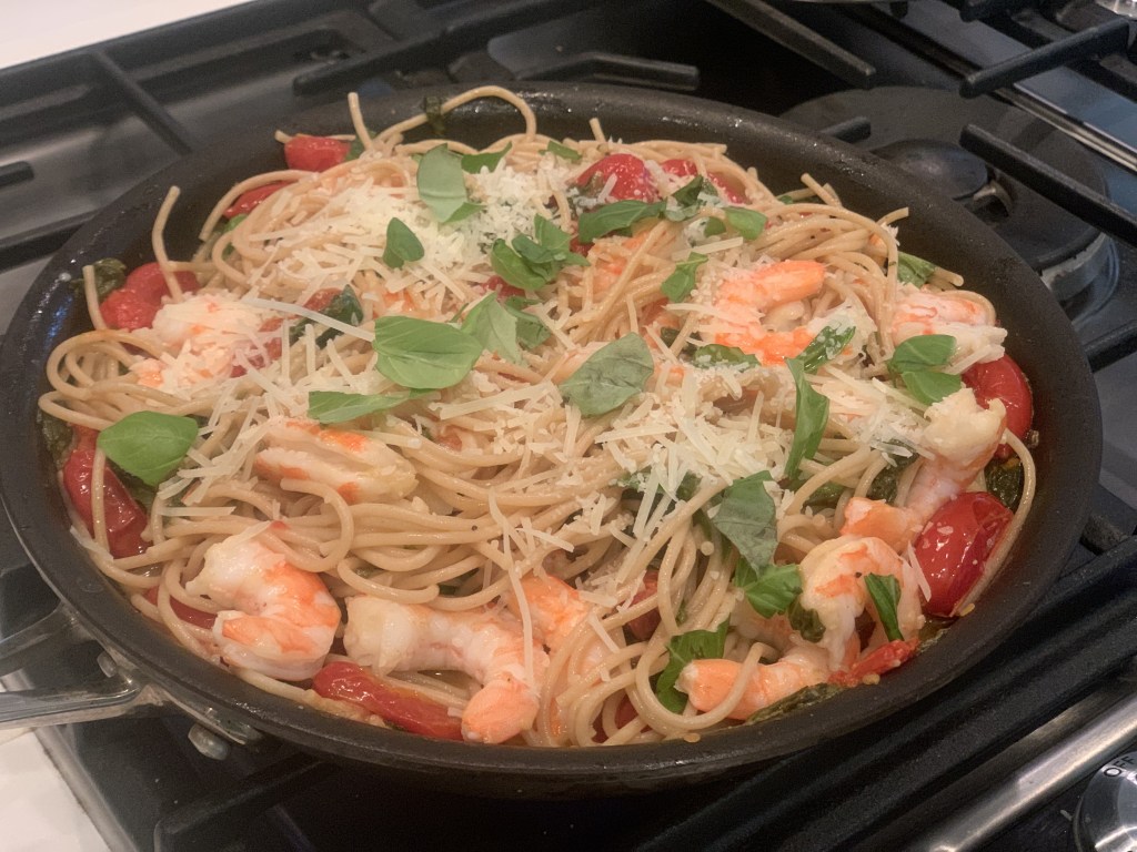 Shrimp & Blistered Tomato&nbsp;Bucatini